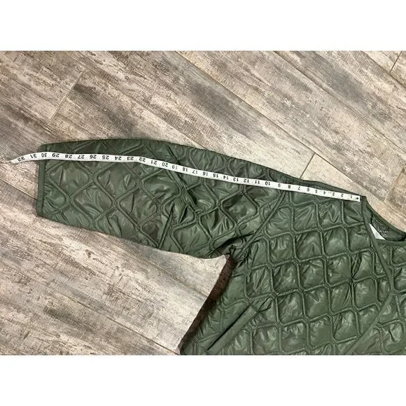 New With Tags $495 A.L.C. Emory Jacket Army Green Medium - Picture 5 of 13